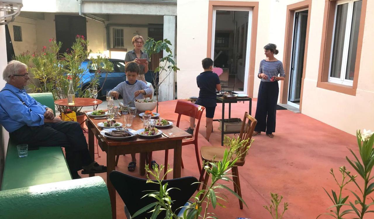 Boutique-Ferienwohnung Im Alten Weinhaus Moser Grünstadt Exterior foto